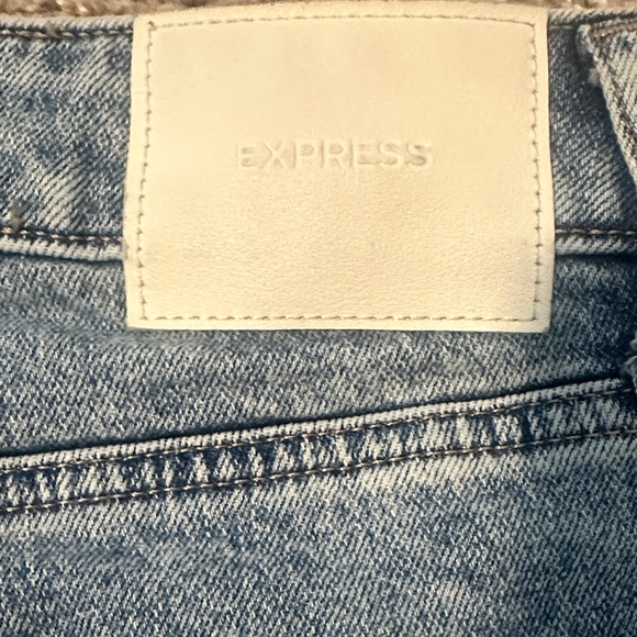 Express High Rise Straight Leg Jeans - Picture 5 of 5